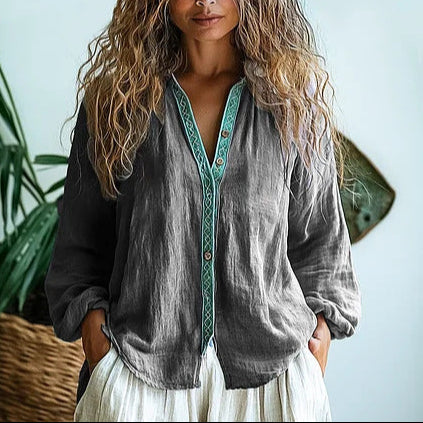 Aurélie Vintage Blouse - Asvori Melbourne