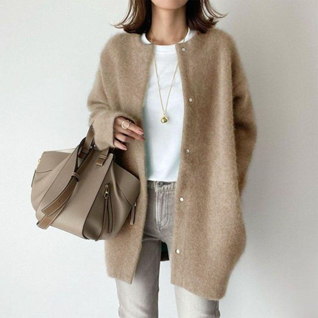 Cora Timeless Knit Cardigan - Asvori Melbourne