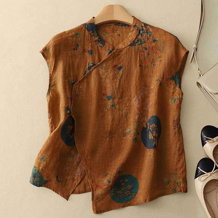 Ardene Linen Top - Asvori Melbourne
