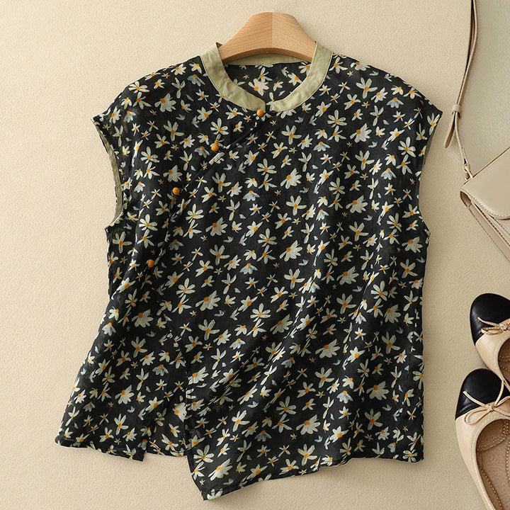 Ardene Linen Top - Asvori Melbourne
