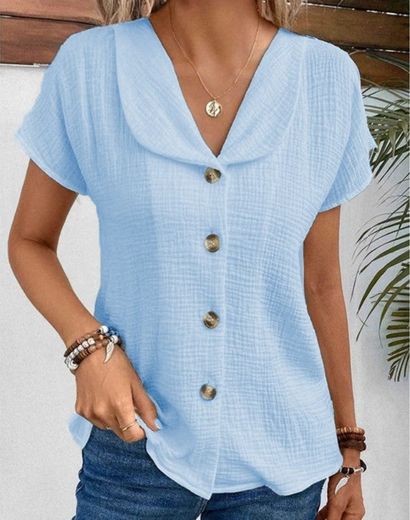 Aliyah Chic Summer Blouse - Asvori Melbourne