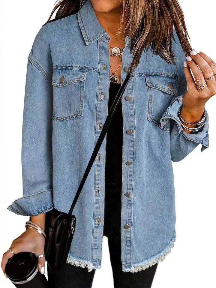 Roxane Classic Everyday Denim Jacket - Asvori Melbourne