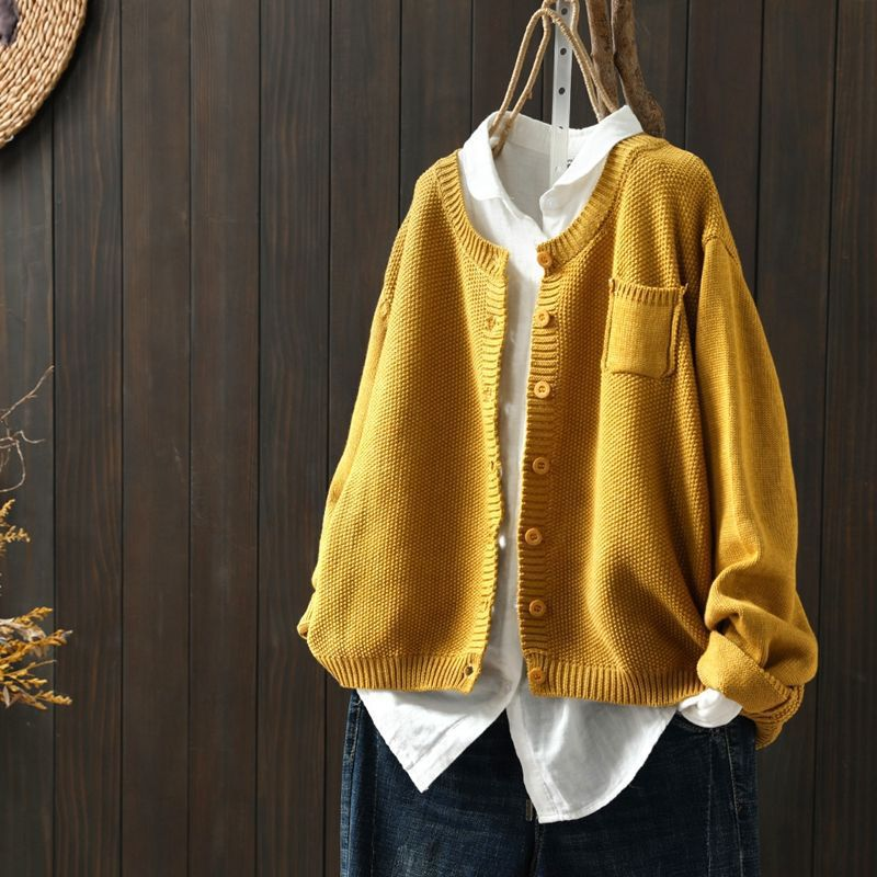 Bianca Cozy Knit Cardigan - Asvori Melbourne