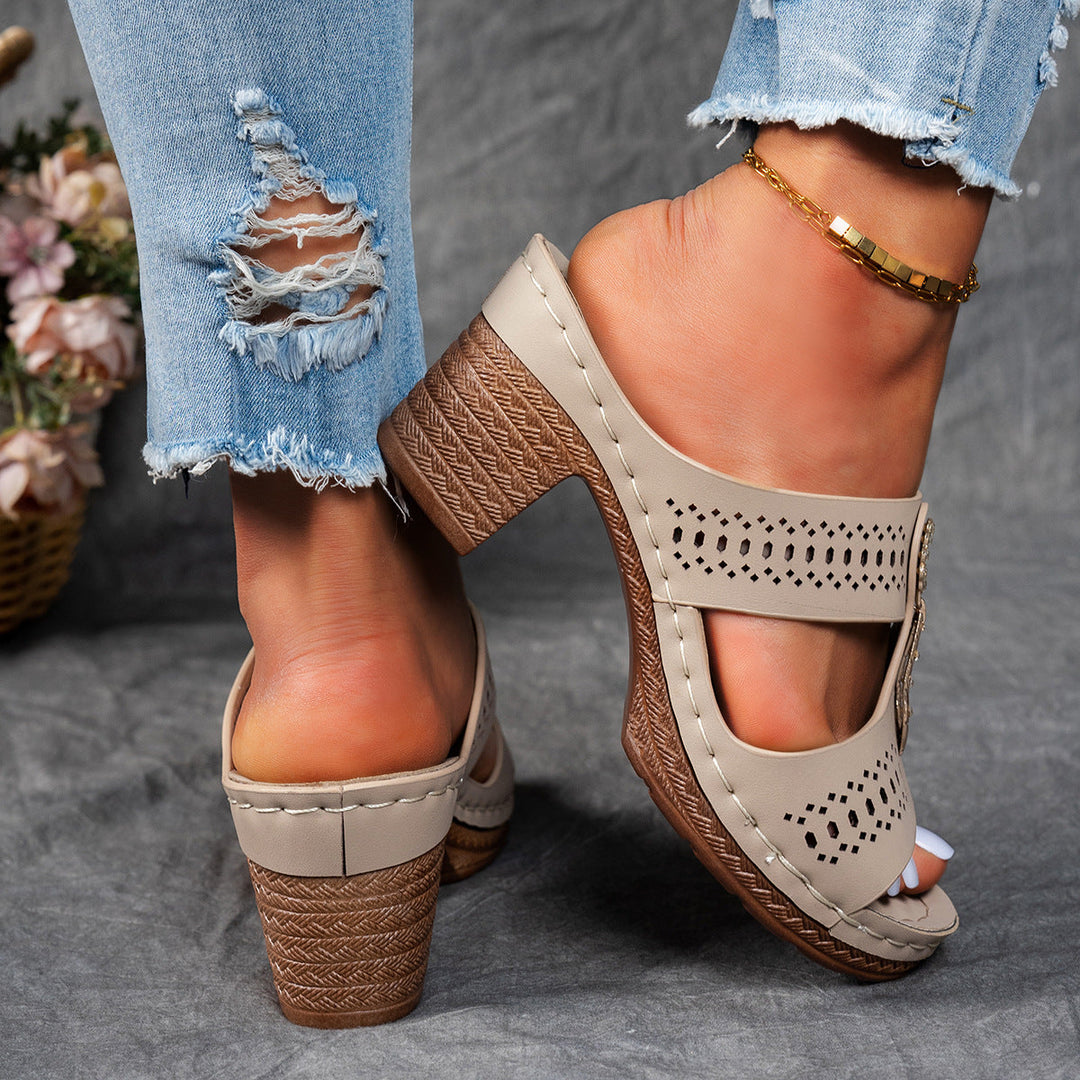 Ruby Orthopedic Heel Sandals