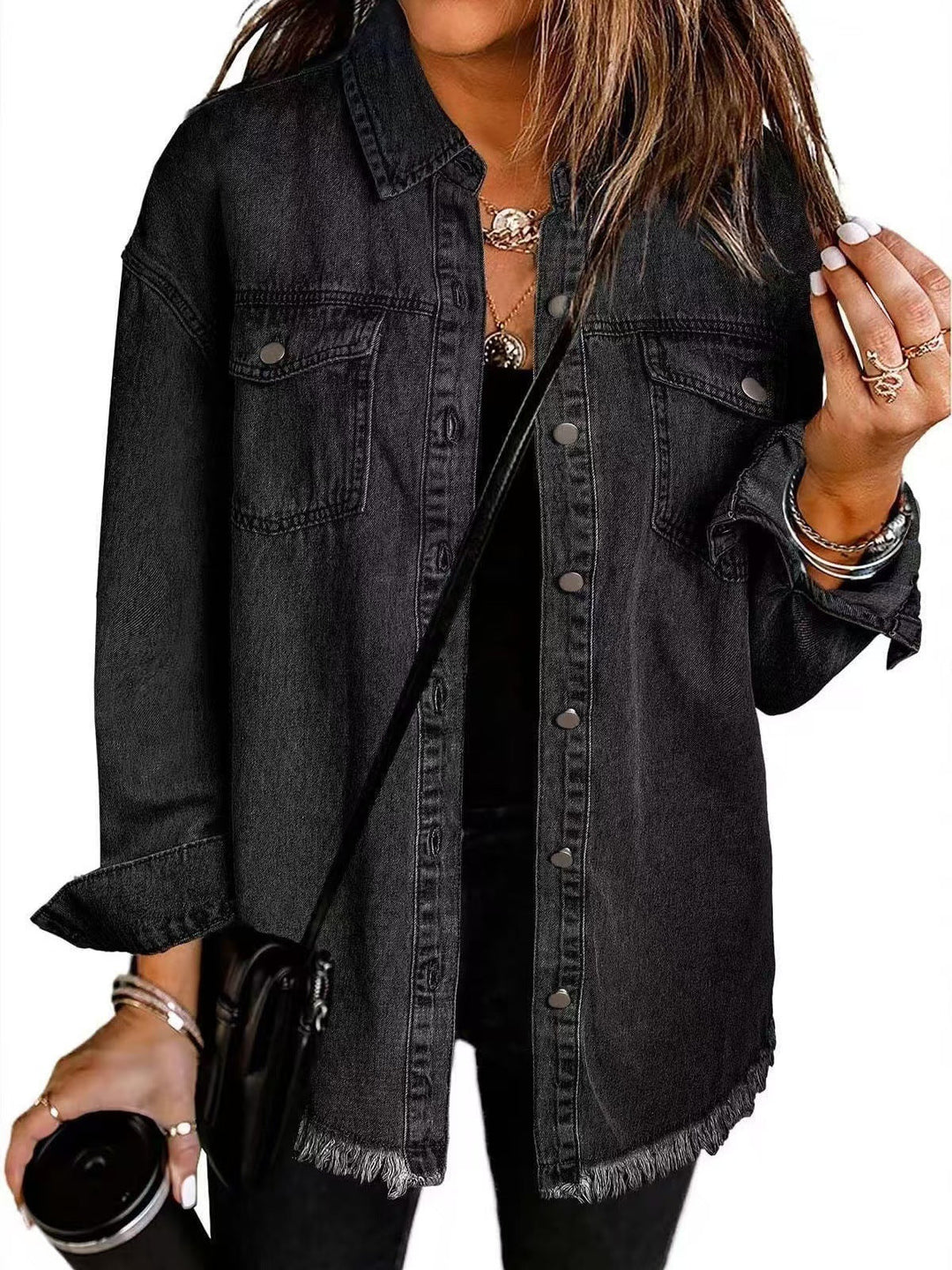 Roxane Classic Everyday Denim Jacket - Asvori Melbourne