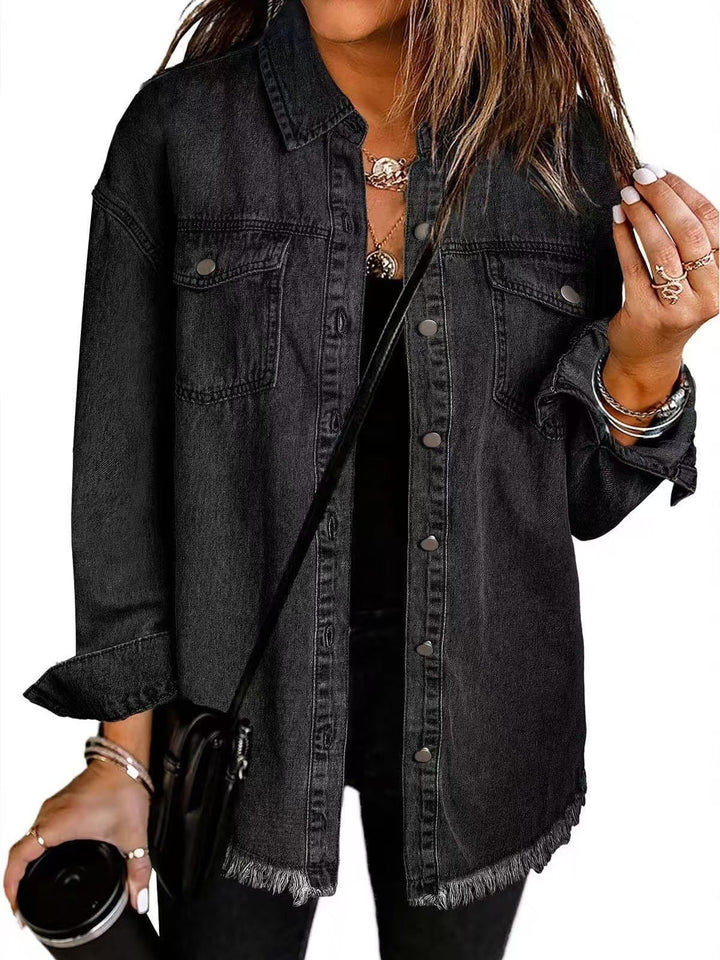 Roxane Classic Everyday Denim Jacket - Asvori Melbourne