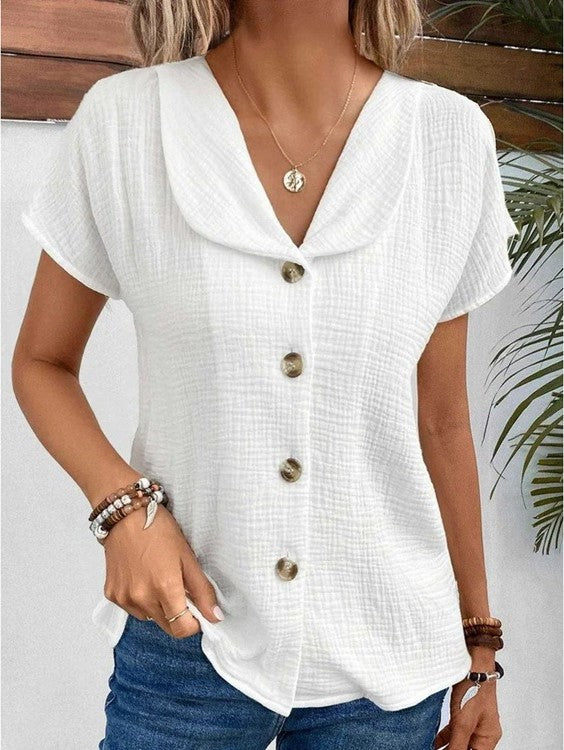 Aliyah Chic Summer Blouse - Asvori Melbourne