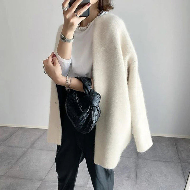 Cora Timeless Knit Cardigan - Asvori Melbourne