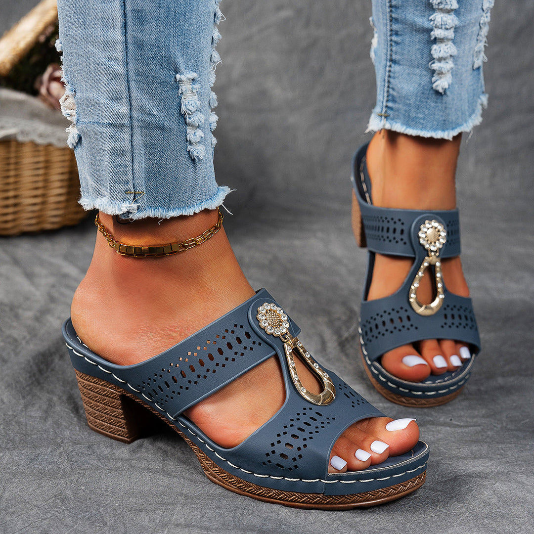Ruby Orthopedic Heel Sandals