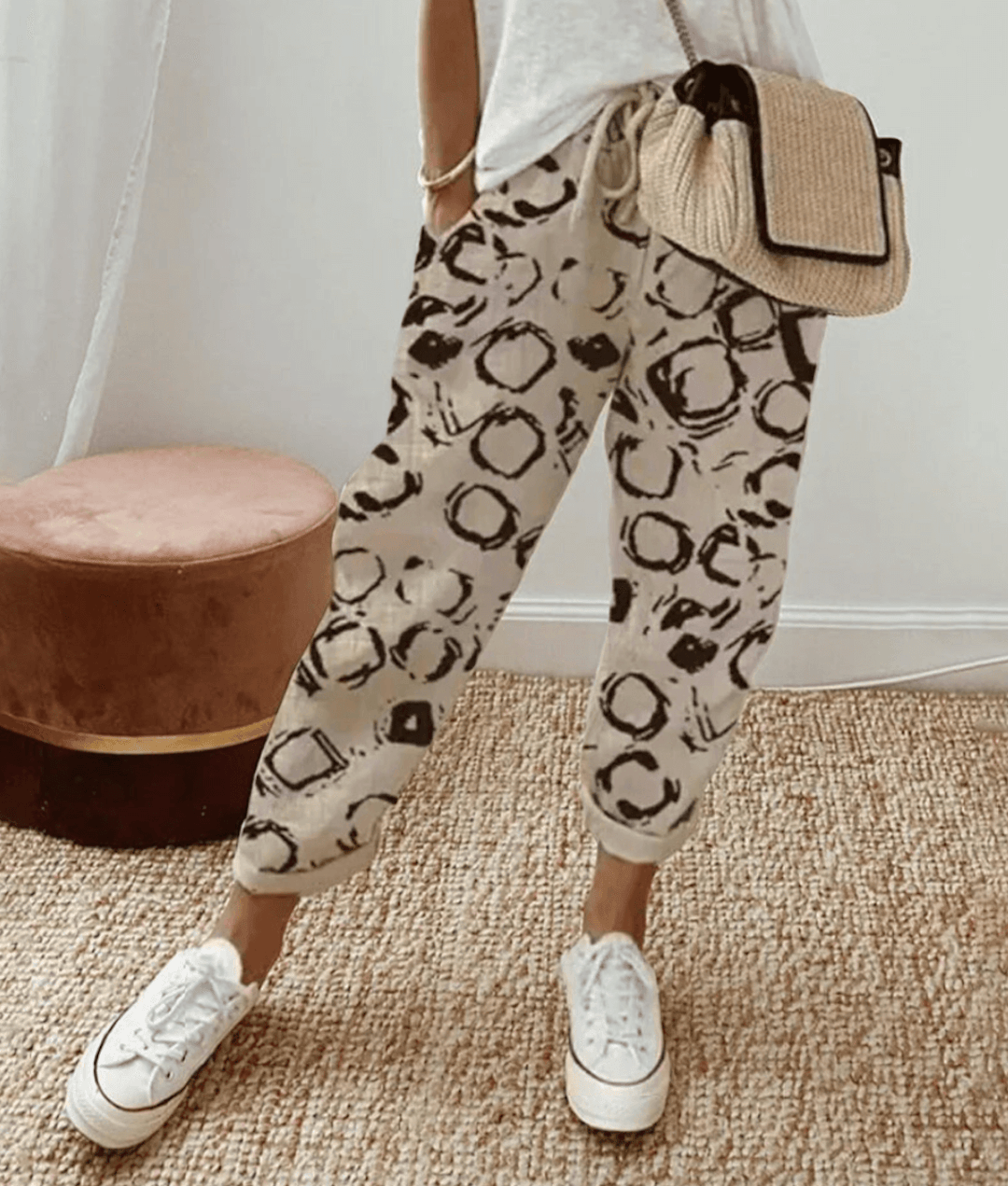 Annabel Relaxed Linen Trousers - Asvori Melbourne