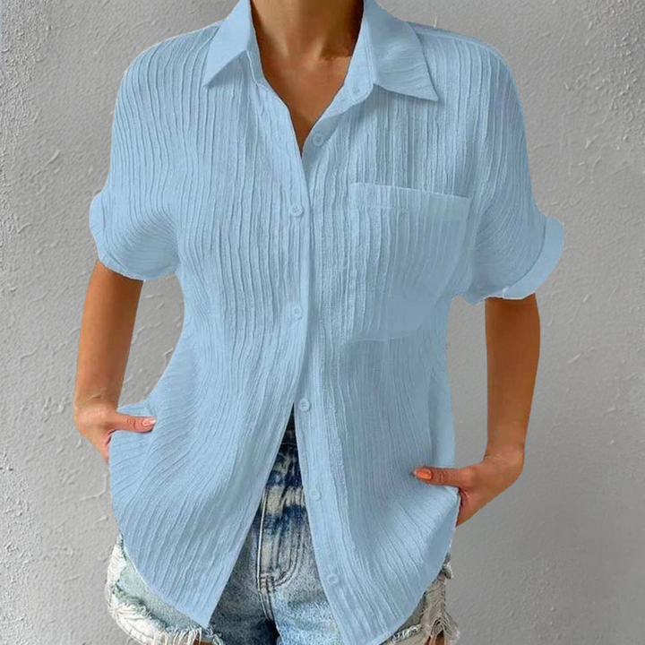 Nola Casual Elegance Blouse - Asvori Melbourne