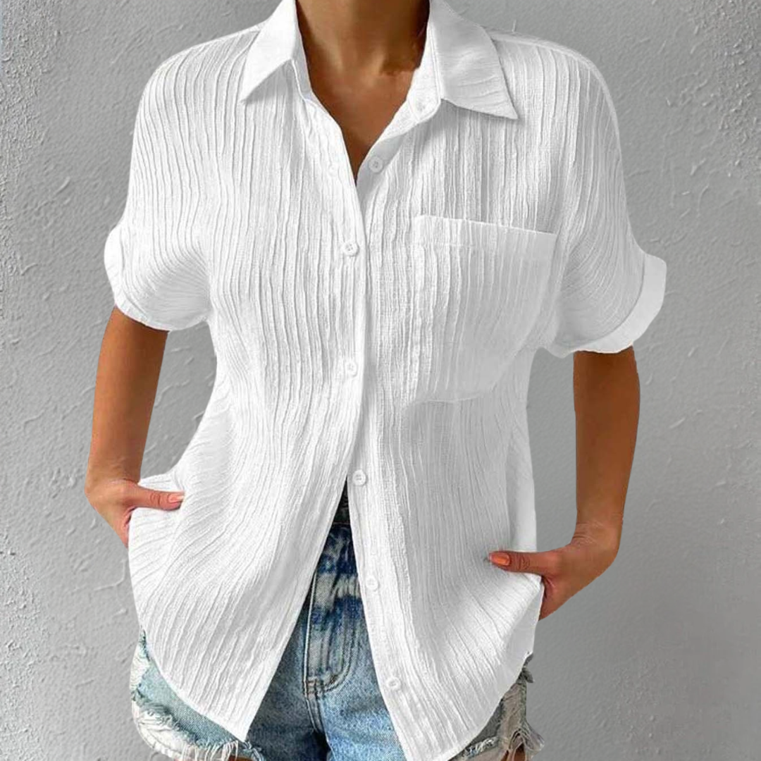 Nola Casual Elegance Blouse - Asvori Melbourne