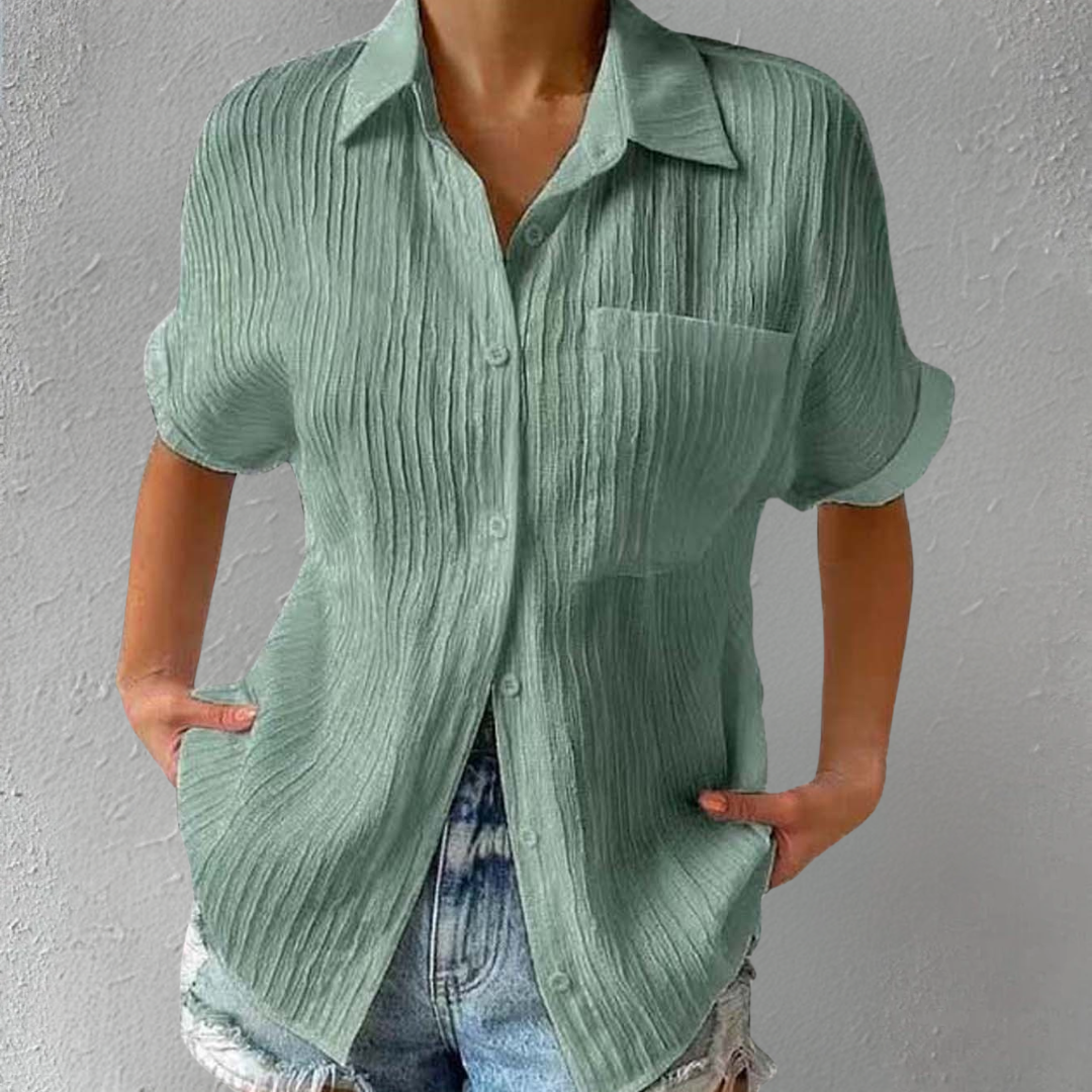 Nola Casual Elegance Blouse - Asvori Melbourne