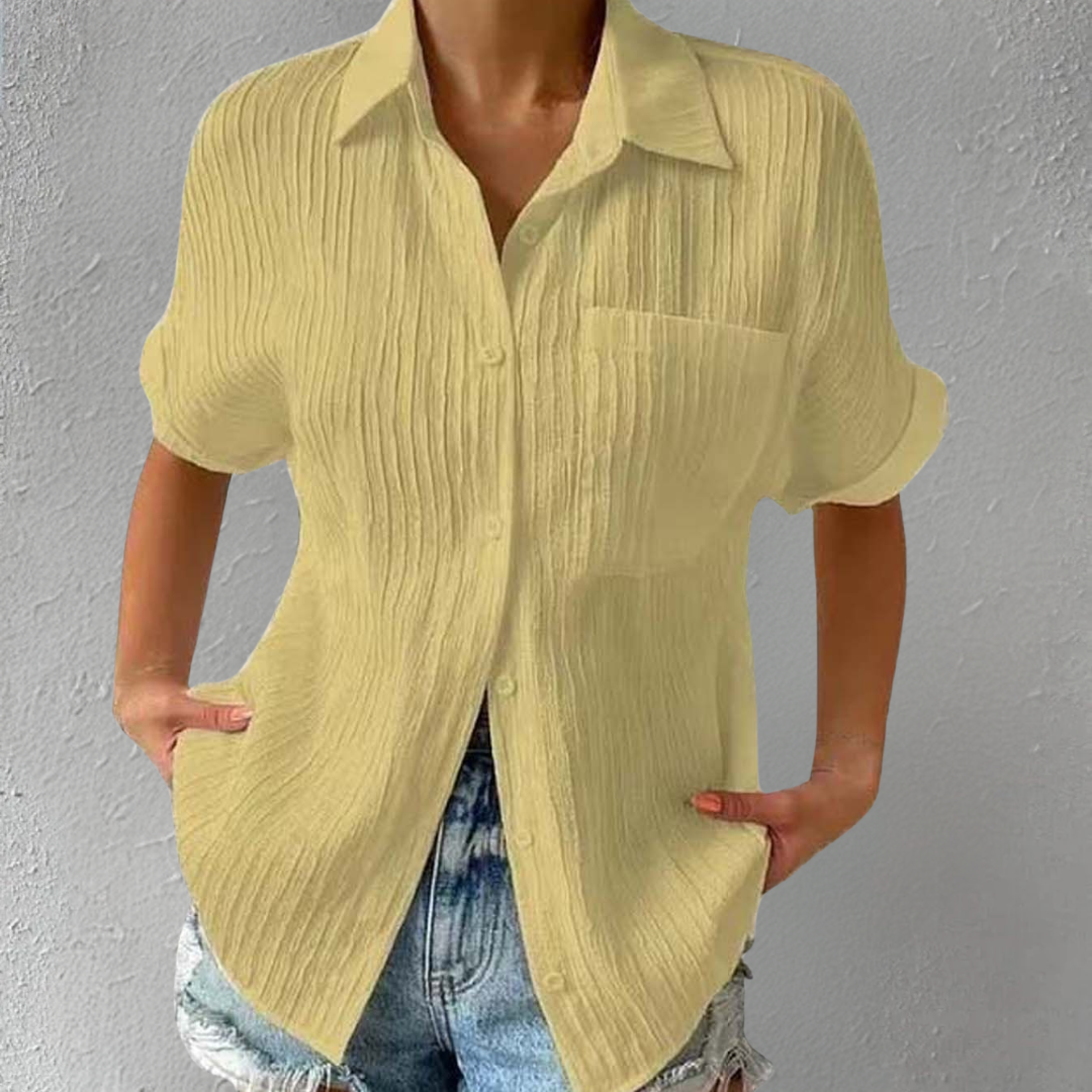 Nola Casual Elegance Blouse - Asvori Melbourne