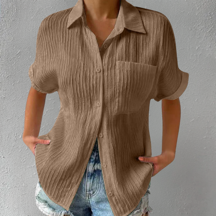 Nola Casual Elegance Blouse - Asvori Melbourne