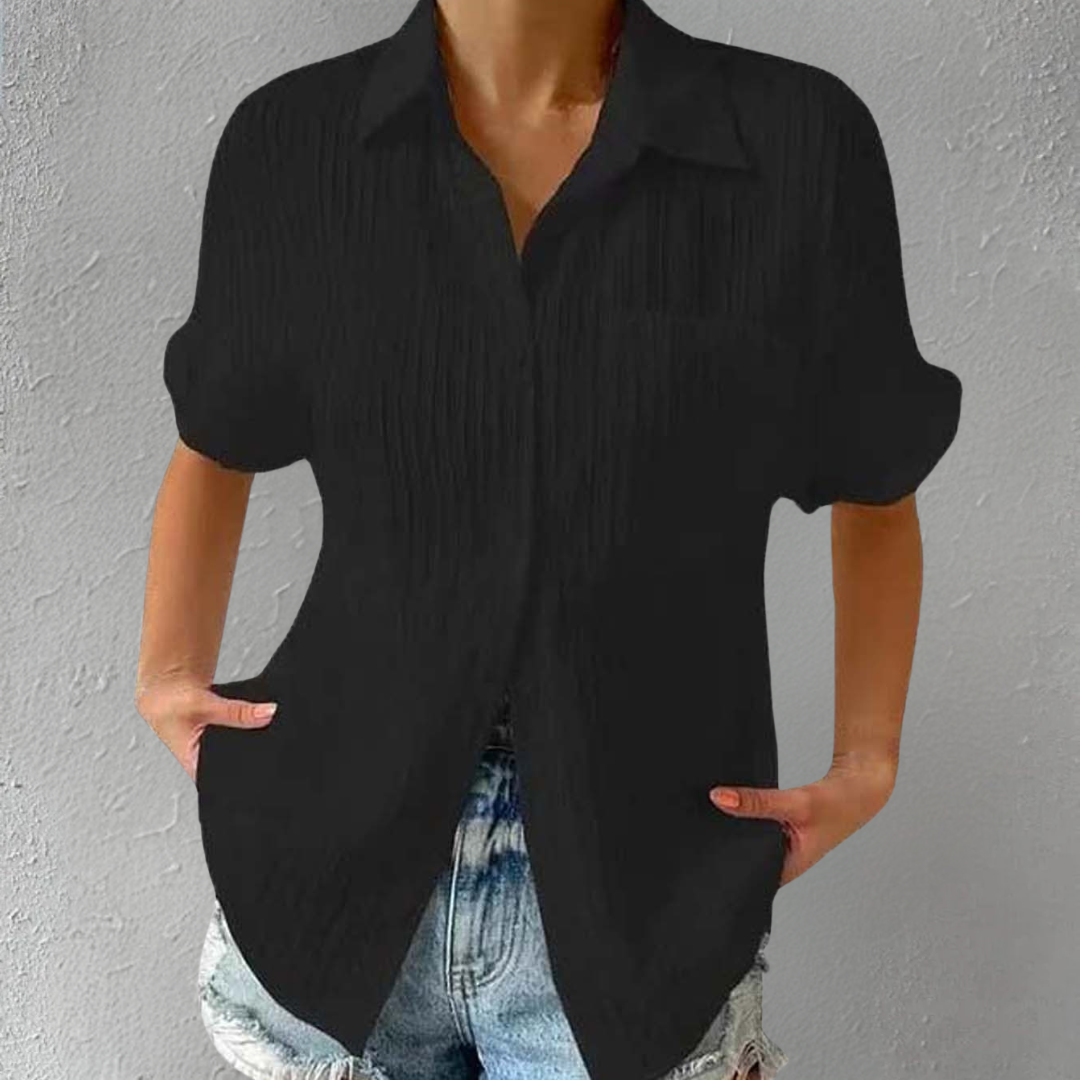 Nola Casual Elegance Blouse - Asvori Melbourne