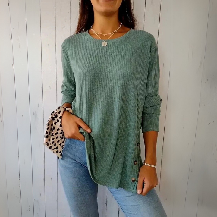 Alice Soft Button-Down Top - Asvori Melbourne