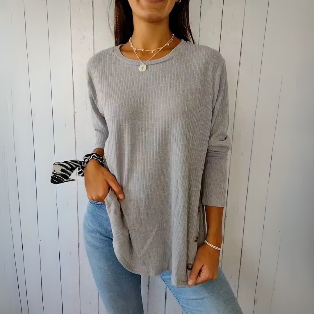 Alice Soft Button-Down Top - Asvori Melbourne