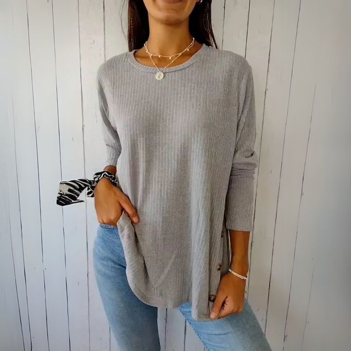 Alice Soft Button-Down Top - Asvori Melbourne