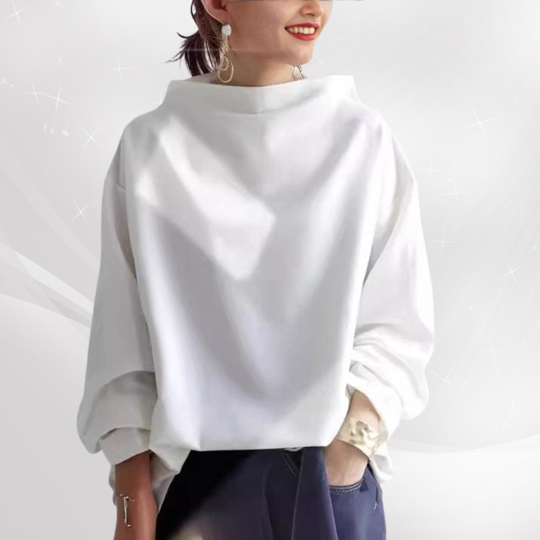 Elly High Neck Sweater - Asvori Melbourne