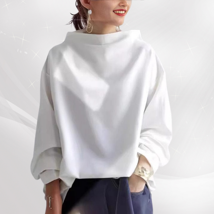 Elly High Neck Sweater - Asvori Melbourne