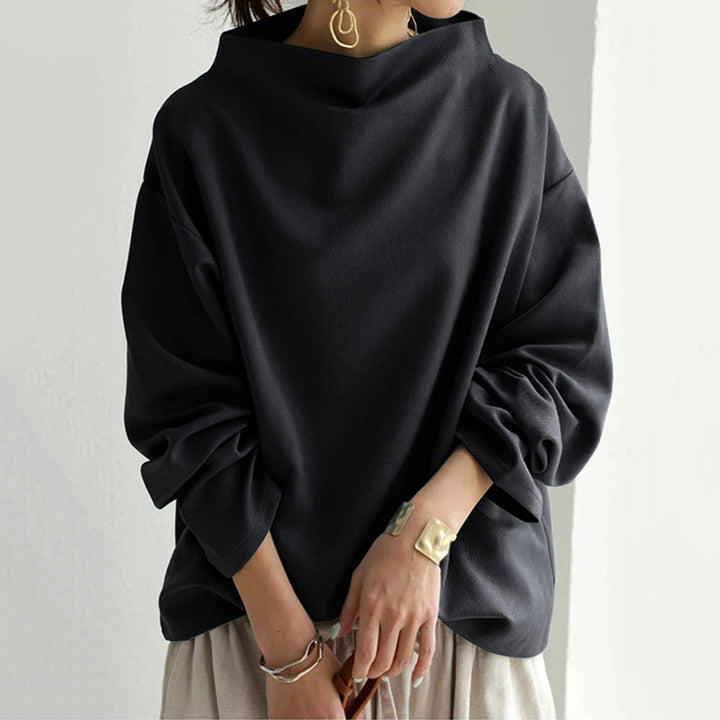 Gabriella Chic High Neck Pullover - Asvori Melbourne