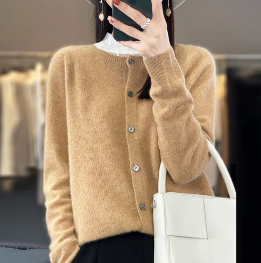VIVIENNE WARM COZY CARDIGAN - Asvori Melbourne