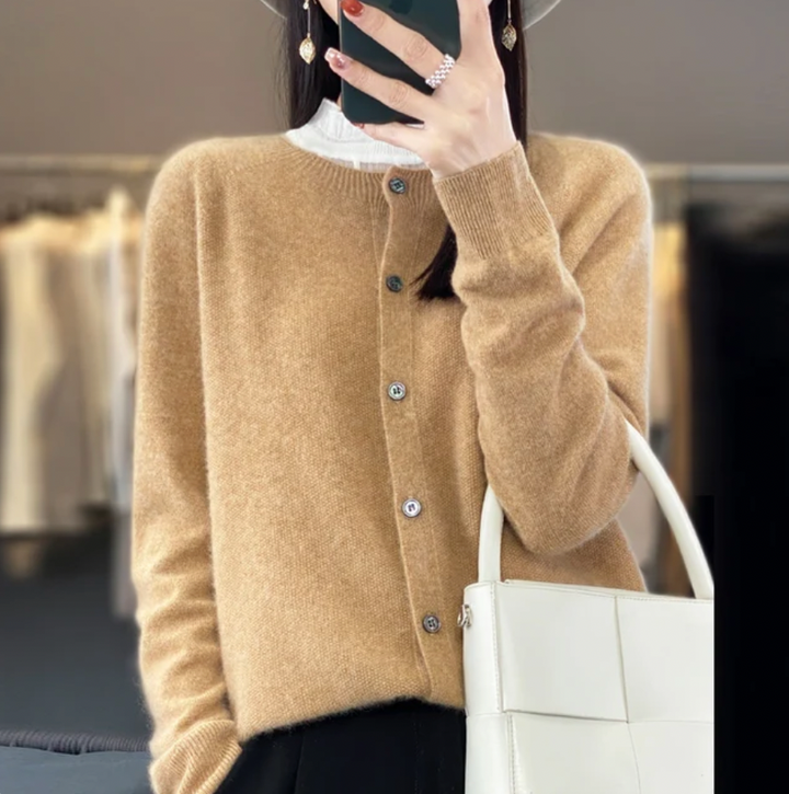 VIVIENNE WARM COZY CARDIGAN - Asvori Melbourne