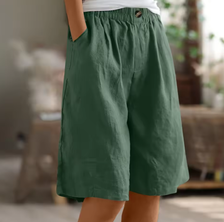 Carmella Wide Leisure Shorts - Asvori Melbourne