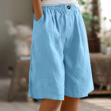 Carmella Wide Leisure Shorts - Asvori Melbourne