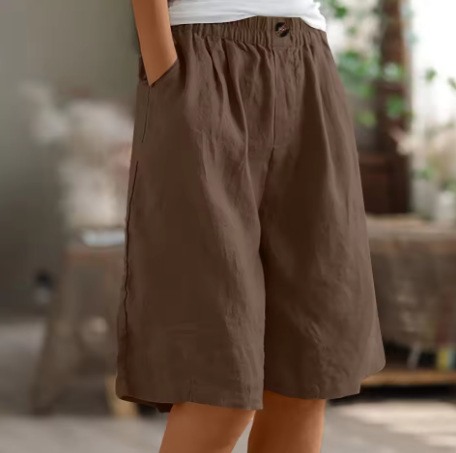 Carmella Wide Leisure Shorts - Asvori Melbourne
