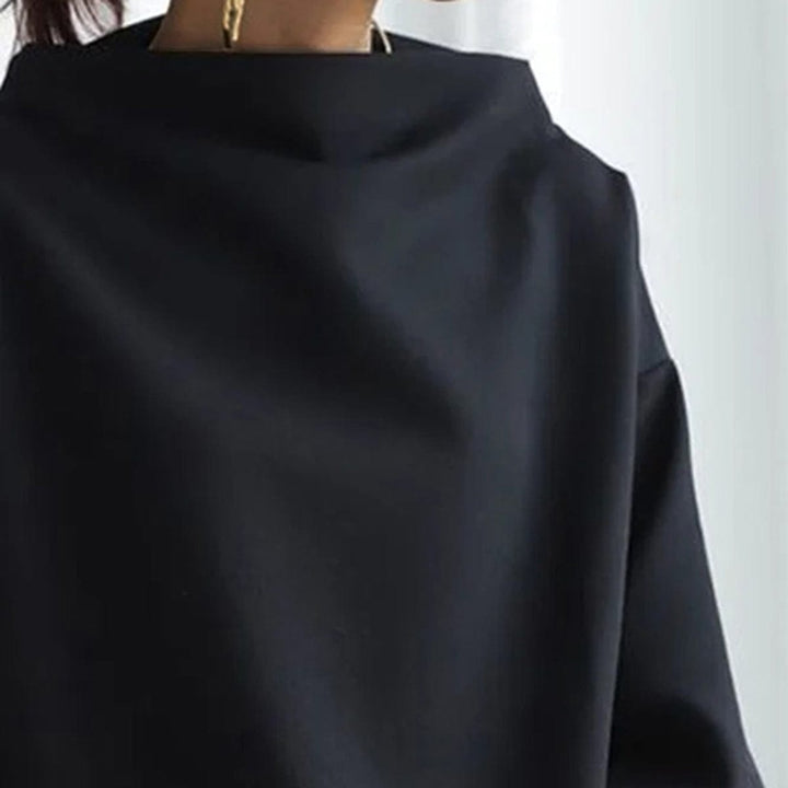 Gabriella Chic High Neck Pullover - Asvori Melbourne