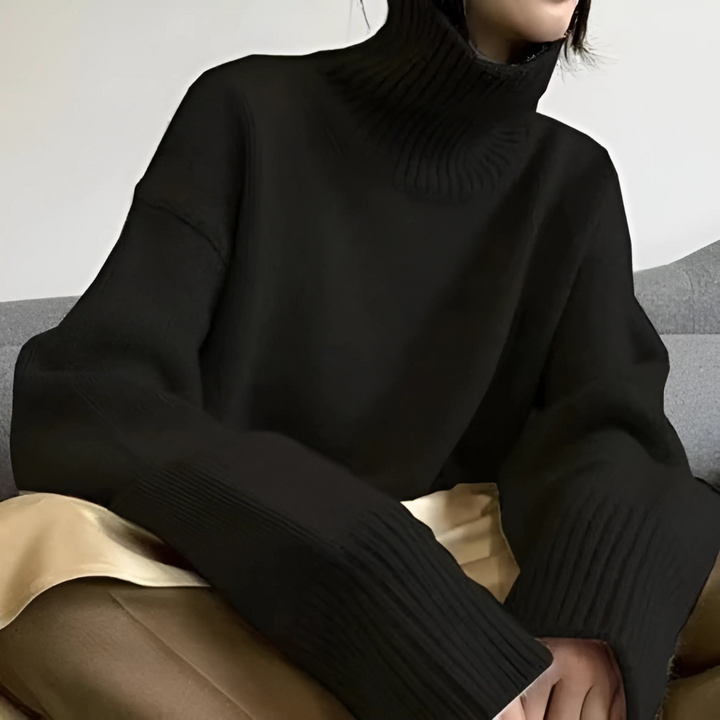 Lena Turtleneck Sweater - Asvori Melbourne