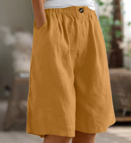 Carmella Wide Leisure Shorts - Asvori Melbourne