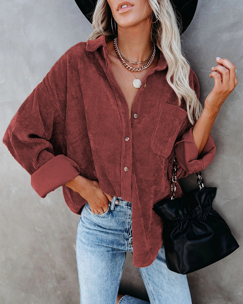 Bella Vintage velvet shirt - Asvori Melbourne