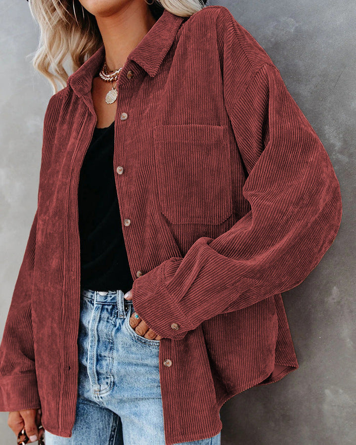 Bella Vintage velvet shirt - Asvori Melbourne