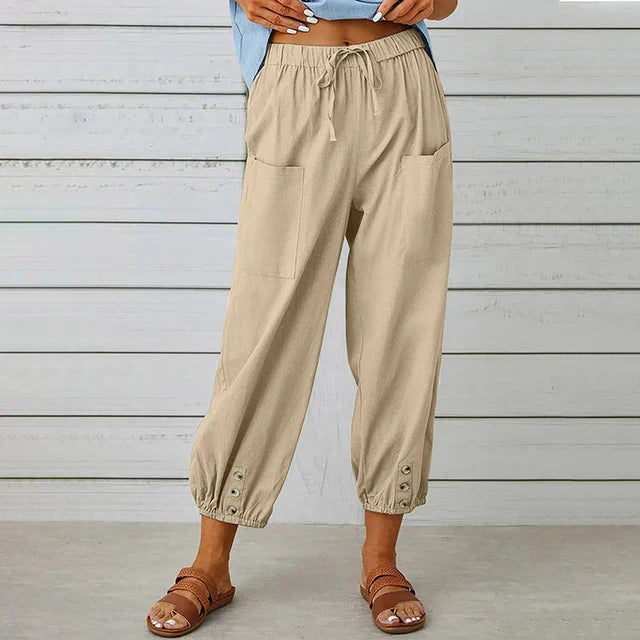 Amelia Stylish Summer Pants - Asvori Melbourne