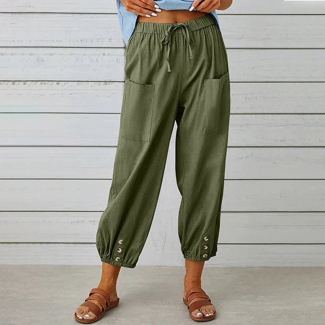 Amelia Stylish Summer Pants - Asvori Melbourne