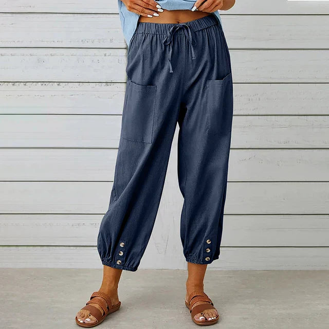 Amelia Stylish Summer Pants - Asvori Melbourne