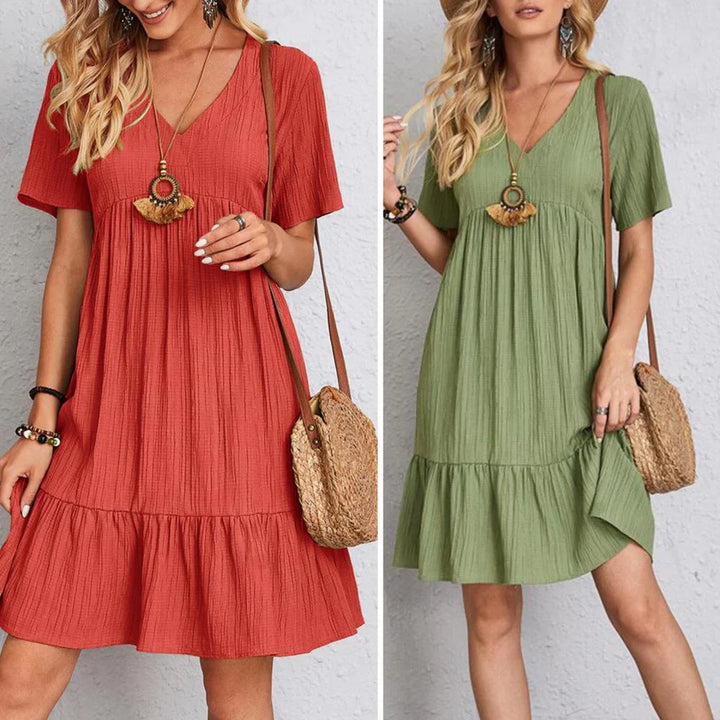 Emily Elegant Tummy-Covering Dress