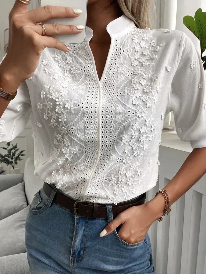 Liza Sophisticated Timeless Blouse - Asvori Melbourne
