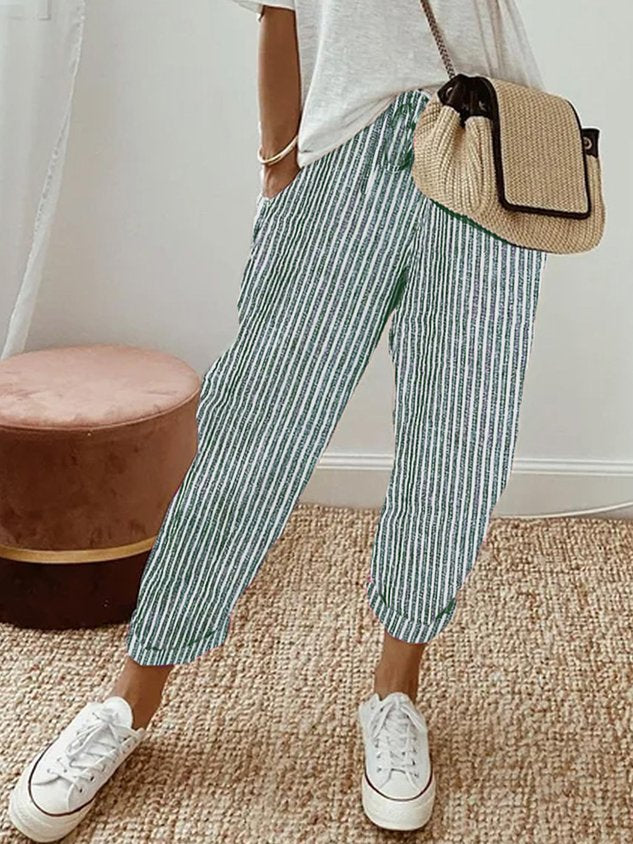 LUCY Luxe Linen Pants - Asvori Melbourne
