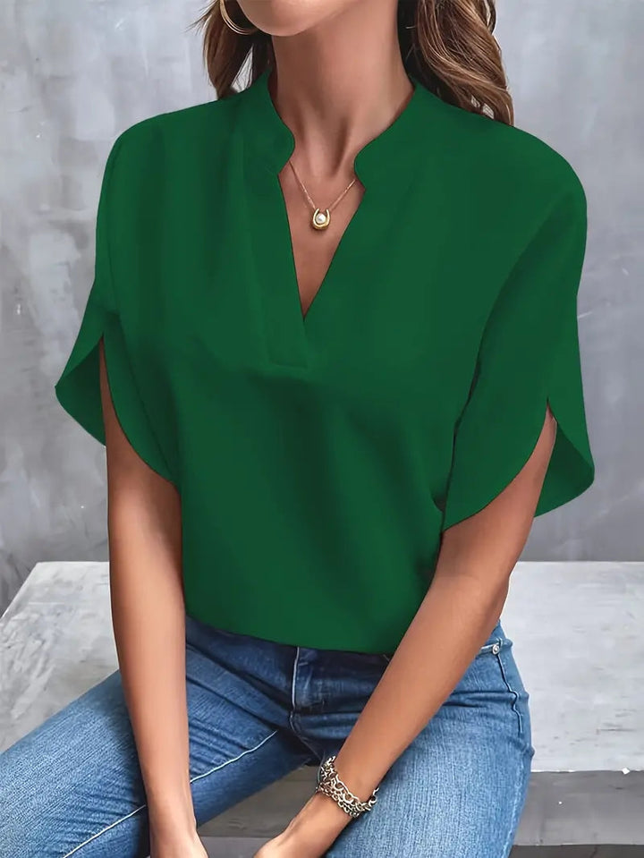 Sara Flared Sleeve Blouse - Asvori Melbourne