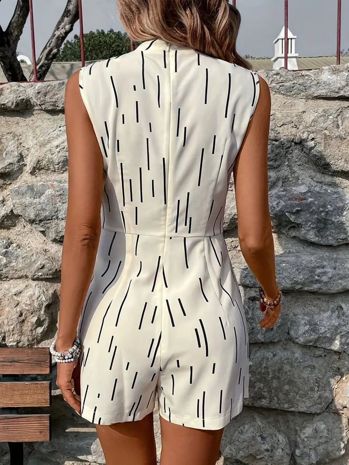 Charlotte Chic Lightweight Sleeveless Romper