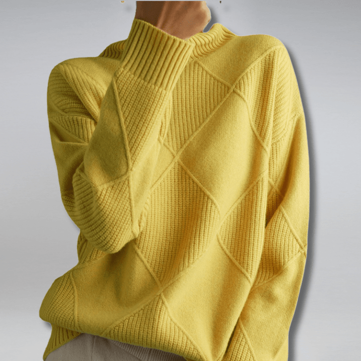 Abigail Soft turtleneck sweater - Asvori Melbourne
