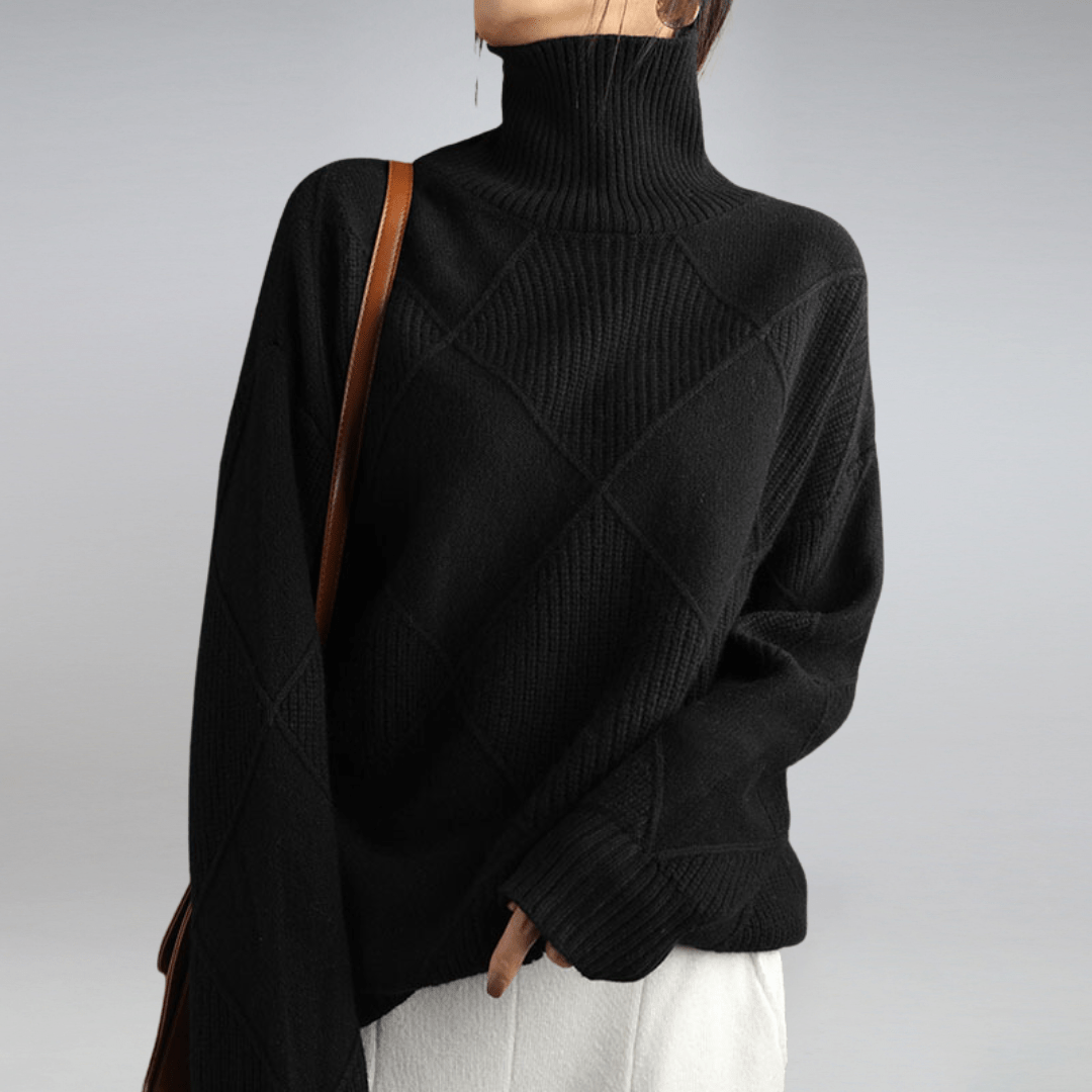 Abigail Soft turtleneck sweater - Asvori Melbourne