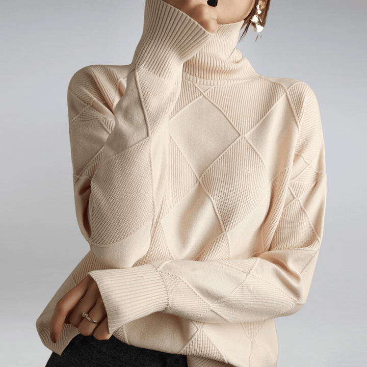 Abigail Soft turtleneck sweater - Asvori Melbourne