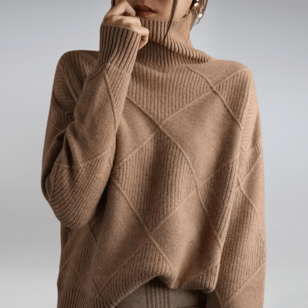 Abigail Soft turtleneck sweater - Asvori Melbourne