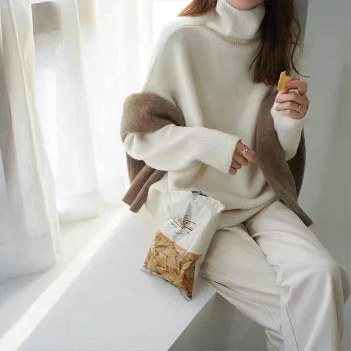 Lena Turtleneck Sweater - Asvori Melbourne