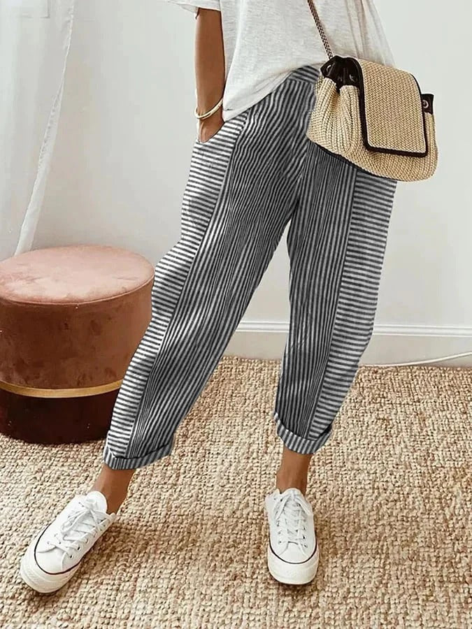 Lore Striped Pants - Asvori Melbourne